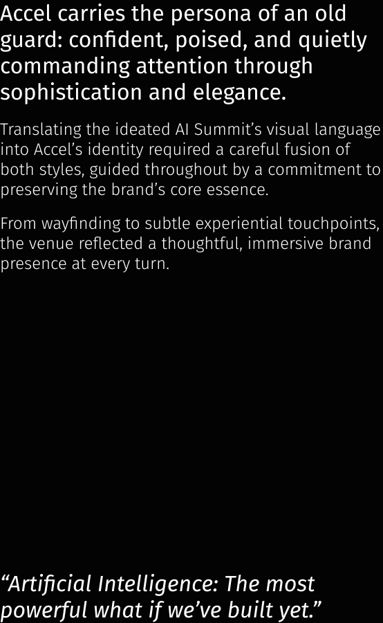 AI Summit Poster text